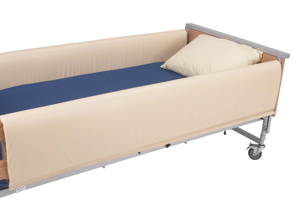 bed with 200cm x 76cm Foam Filled Bumpers