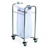 Medi Cart 1 Bag Stainless Steel Laundry Trolley