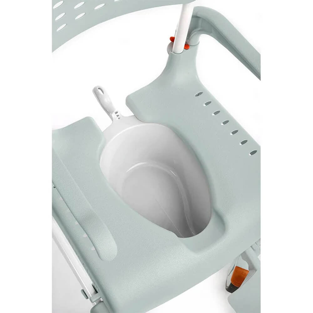 ETAC Clean Commode Pan Holder birds eye view