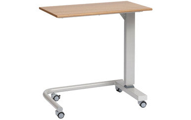 Alerta Overbed Table Gas Lift Oak