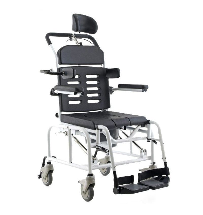 Alerta Aqua Tilt-in-space Hi-lo Shower Commode Chair