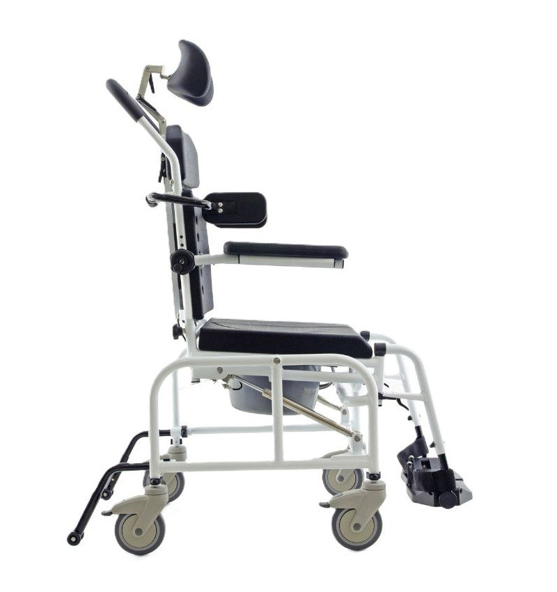 Alerta Aqua Tilt-in-space Hi-lo Shower Commode Chair