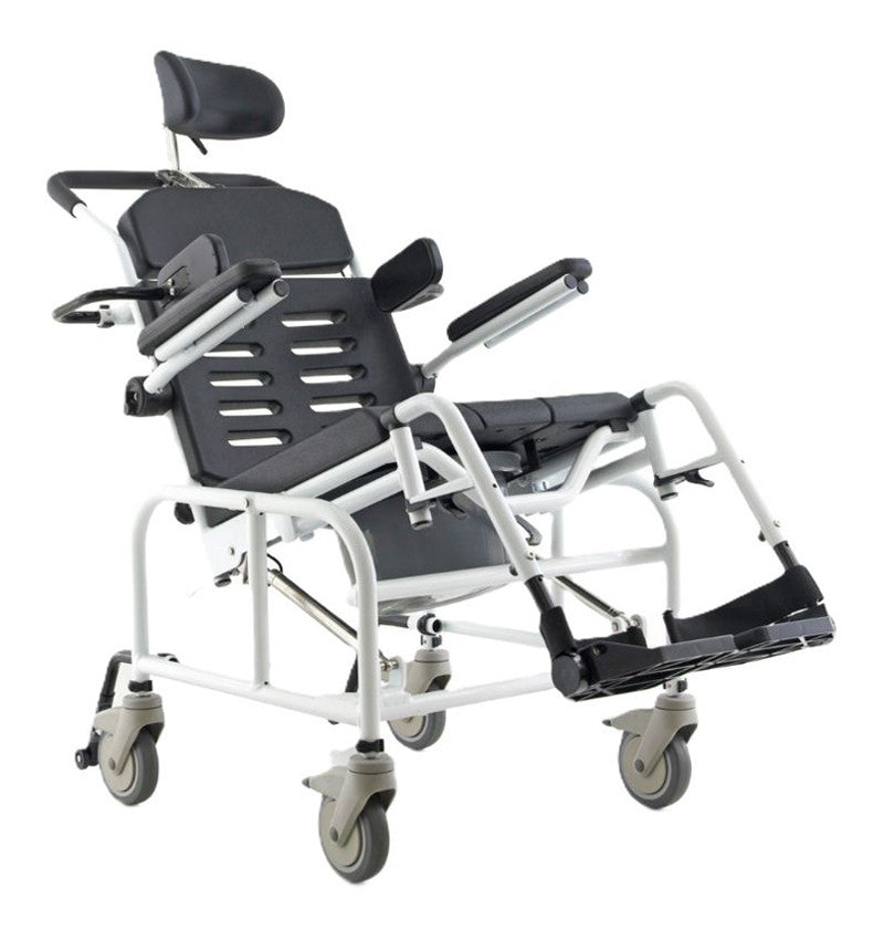 Alerta Aqua Tilt-in-space Hi-lo Shower Commode Chair