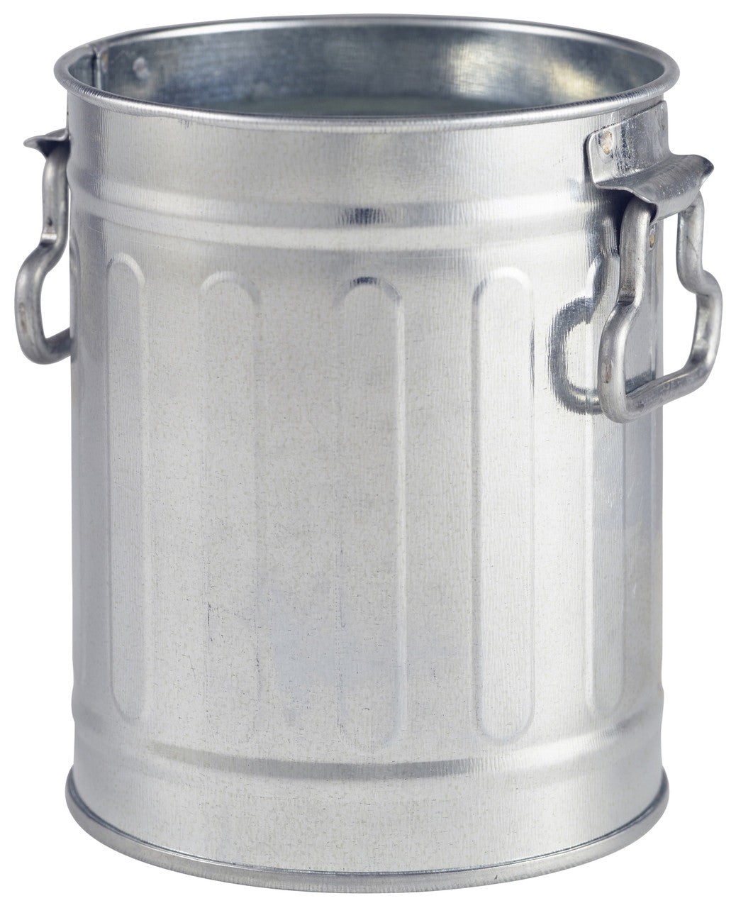 Miniature Galvanised Bin 8.5x11.2cm 12 Pack Group Image