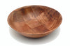 Woven Wood Bowls 6" Dia 12 Pack