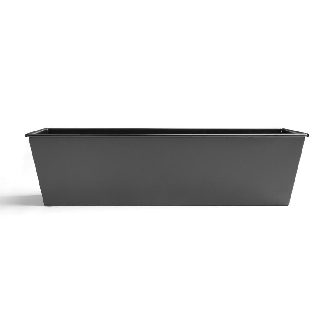 Side view of Vogue Non-Stick Loaf Tin 300mm.