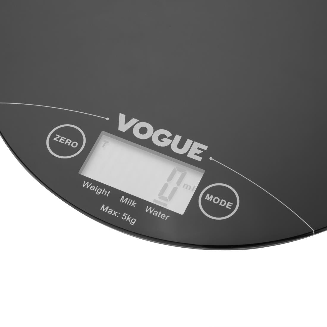 Corner of Vogue Electronic Round Scales 5kg.