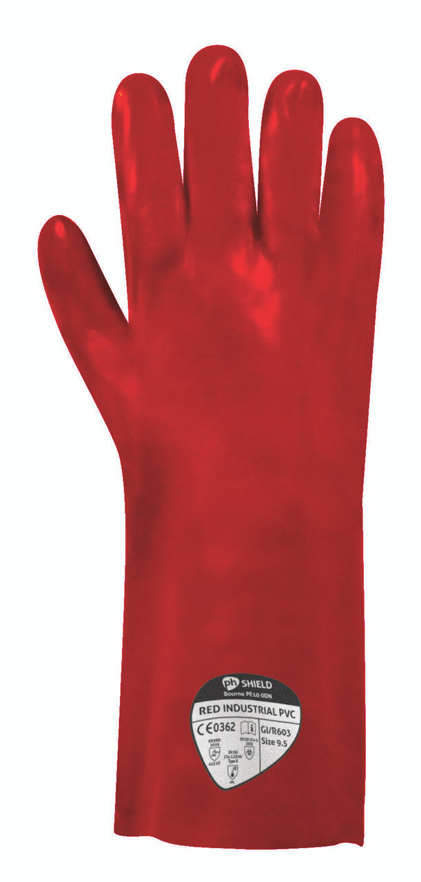 Red Gauntlet Glove