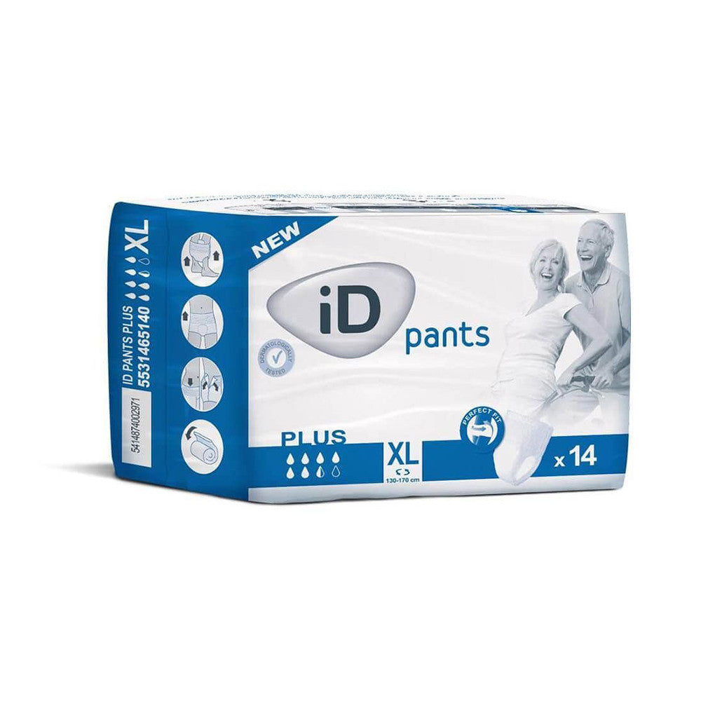 iD Plus XL Pants packaging