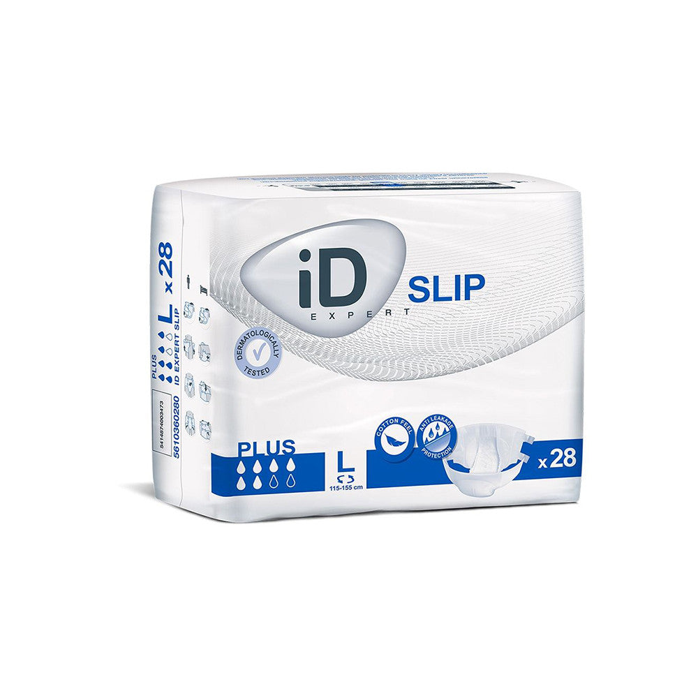 iD Slip Plus Large Pants packaging