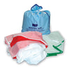 Group of Blue Green and Red Safetex Laundry Bags