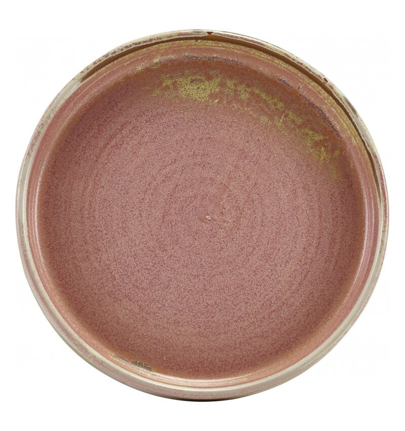 Terra Porcelain Rose Low Presentation Plate 14cm