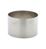 Stainless Steel Mousse Ring 7x6cm 12 Pack