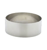 Stainless Steel Mousse Ring 9x3.5cm 12 Pack