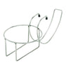 Chrome Plated Table Edge Bucket Holder