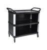 GenWare Large 3 Tier PP Panelled Trolley