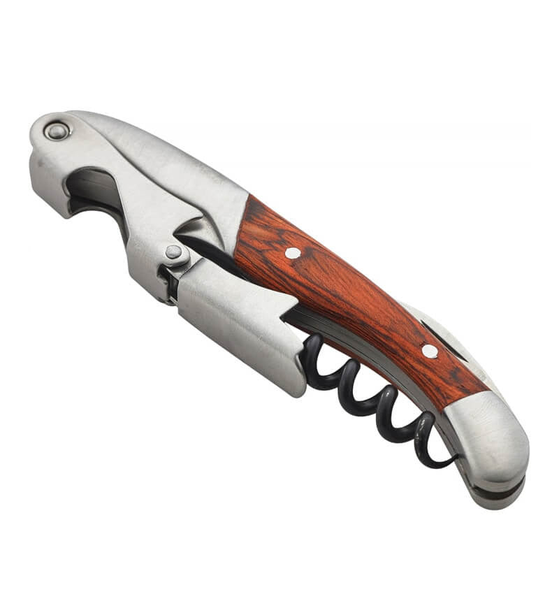 Deluxe Waiters Friend  Wood Handle Closed