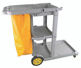 Jolly Trolley Janitorial Cart with Bag