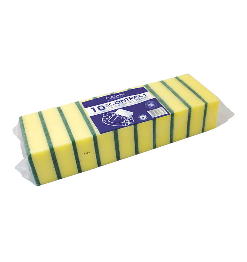 Economy Sponge Scourer Packaging