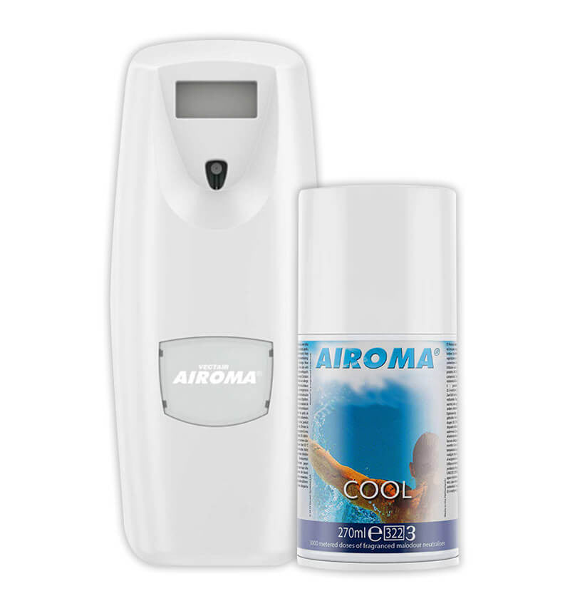Contents of Airoma Air Freshener Starter Pack