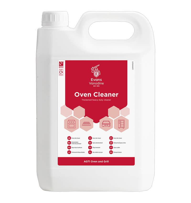 Evans Oven Cleaner 5ltr Bottle