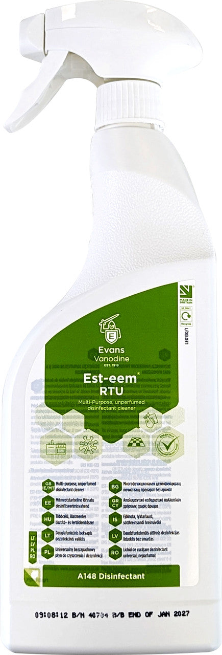 Evans Esteem Kitchen Sanitiser 750ml