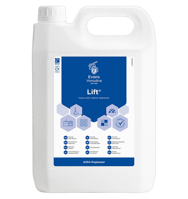 Evans Lift Cleaner and Degreaser 5ltr Bottle