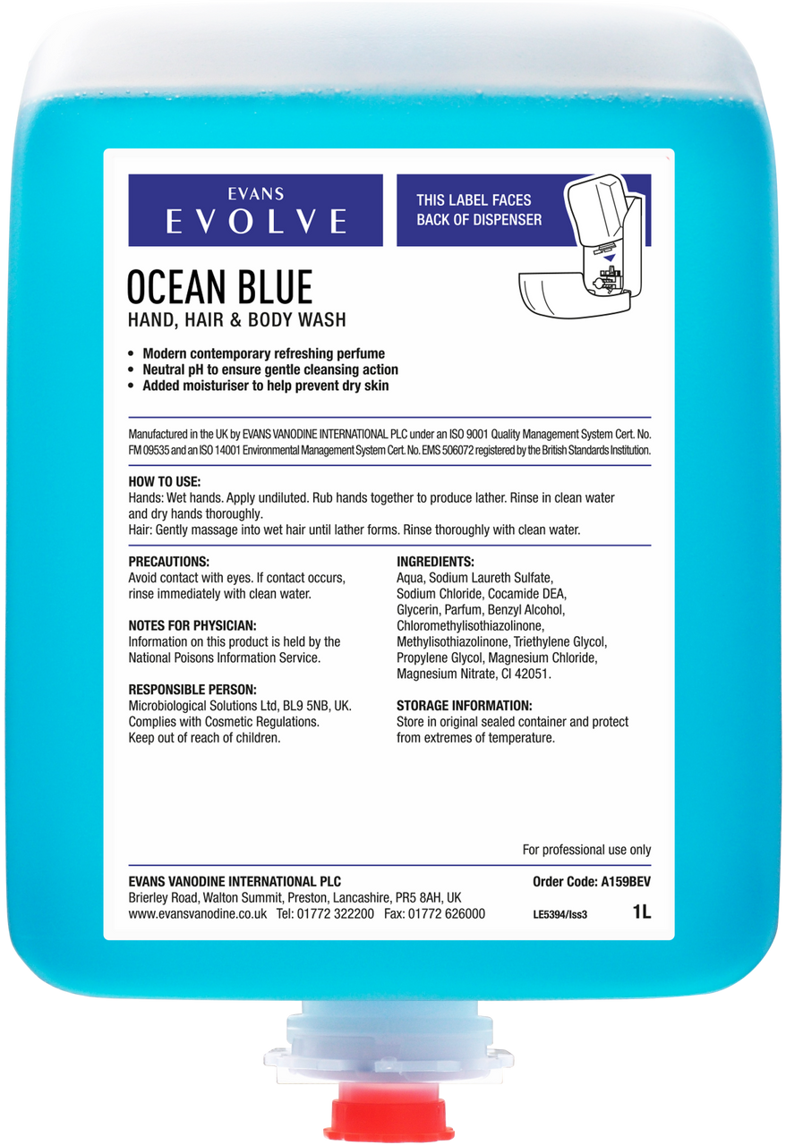 Evans Ocean Blue Cartridge