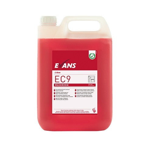 Evans E Dose EC9 Washroom Cleaner And Descaler 5Ltr