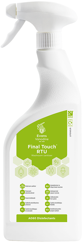 Evans Final Touch Washroom Sanitiser 750ml