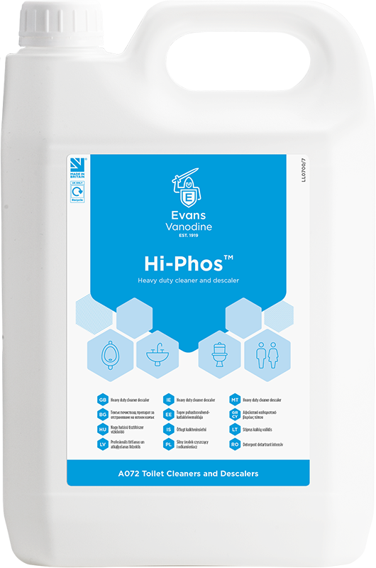 Evans Hi-phos High Active Phosphoric Acid Toilet Cleaner