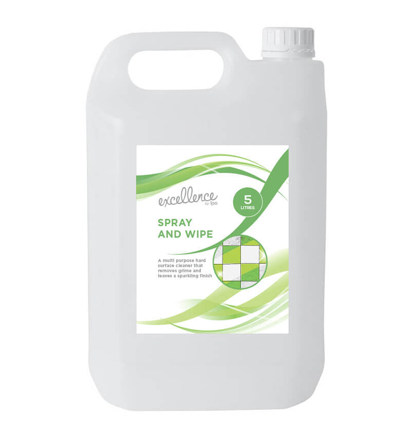 Excellence Spray and Wipe 5ltr Bottle