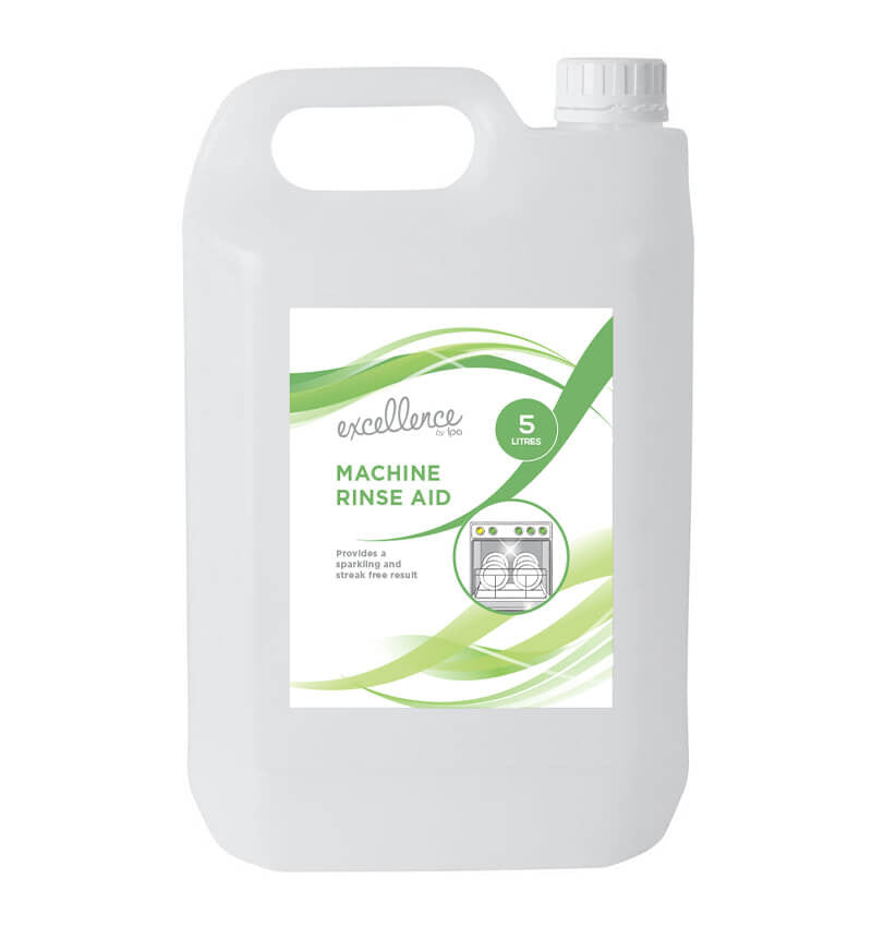 Excellence Machine Rinse Aid 5ltr Bottle