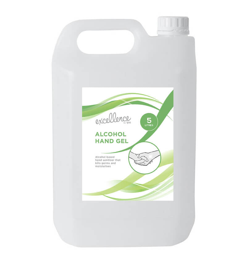 Excellence Alcohol Hand Gel 5ltr Bottle
