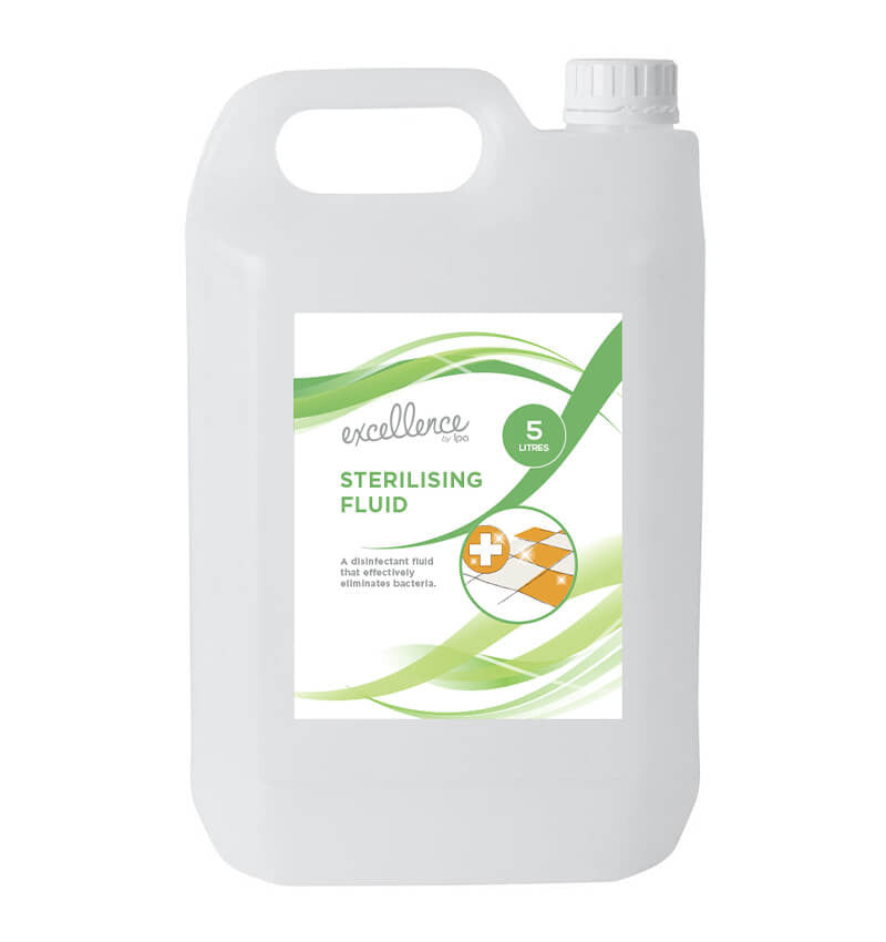 Excellence Sterilising Fluid 5ltr Bottle