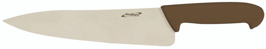 Genware 8'' Chef Knife Brown