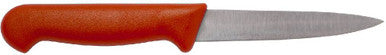 Genware 4" Vegetable Knife Red