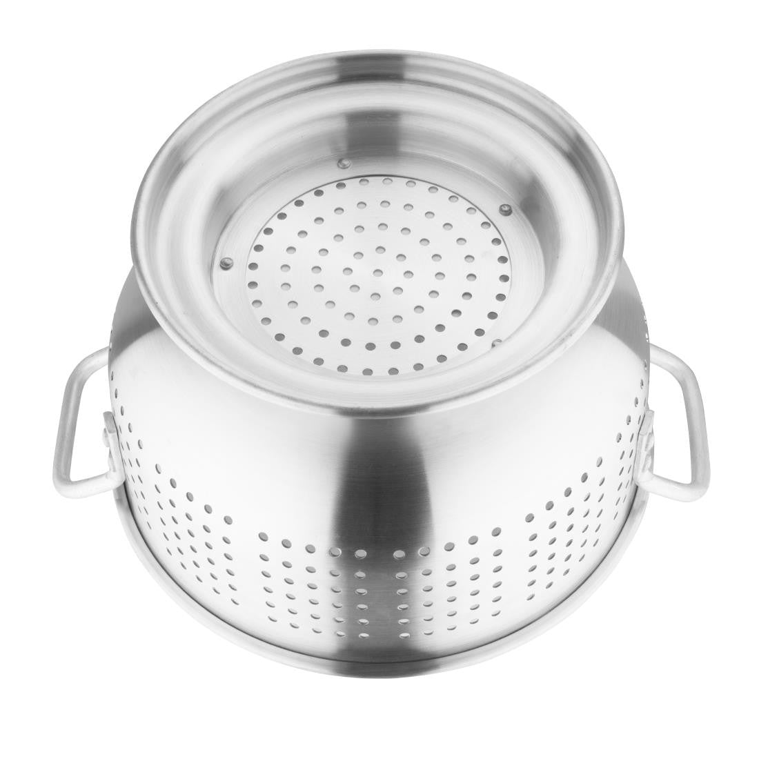 Back portion of Vogue Aluminium Colander 16".