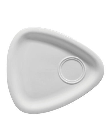 Utopia Titan Triangular Rimmed Gourmet Plate 11" (28cm) 6 Pack