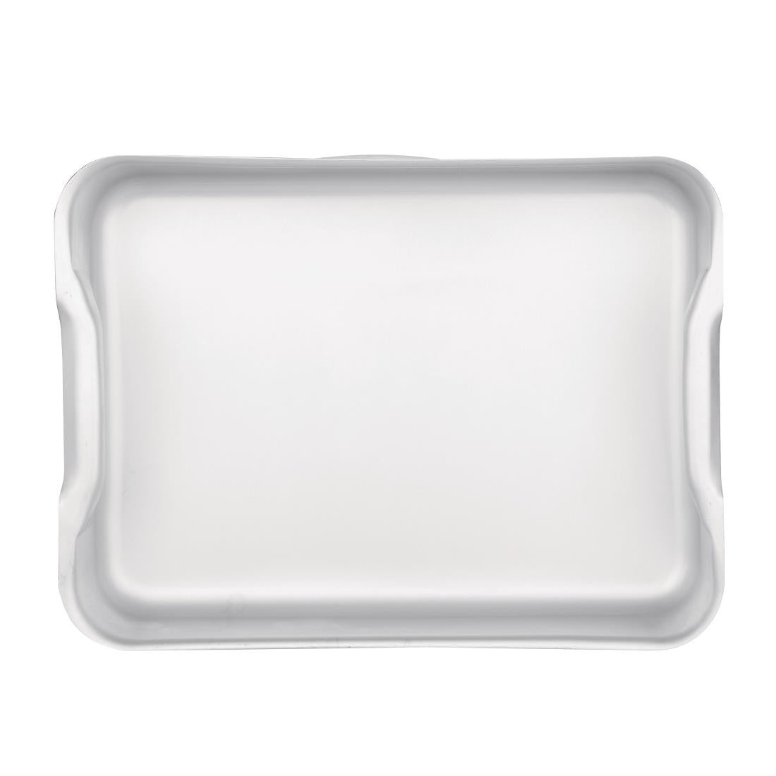 Front view of Vogue Aluminium Roasting Dish 370mm.