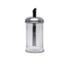 Sugar Pourer Clear Glass Base S/St.Tube Top