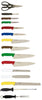 15 Piece Colour Coded Knife Set + Knife Case