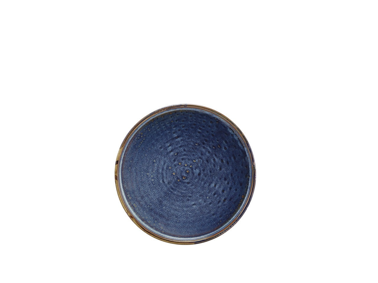 Terra Porcelain Aqua Blue Low Presentation Plate 18cm 6 Pack Group Image