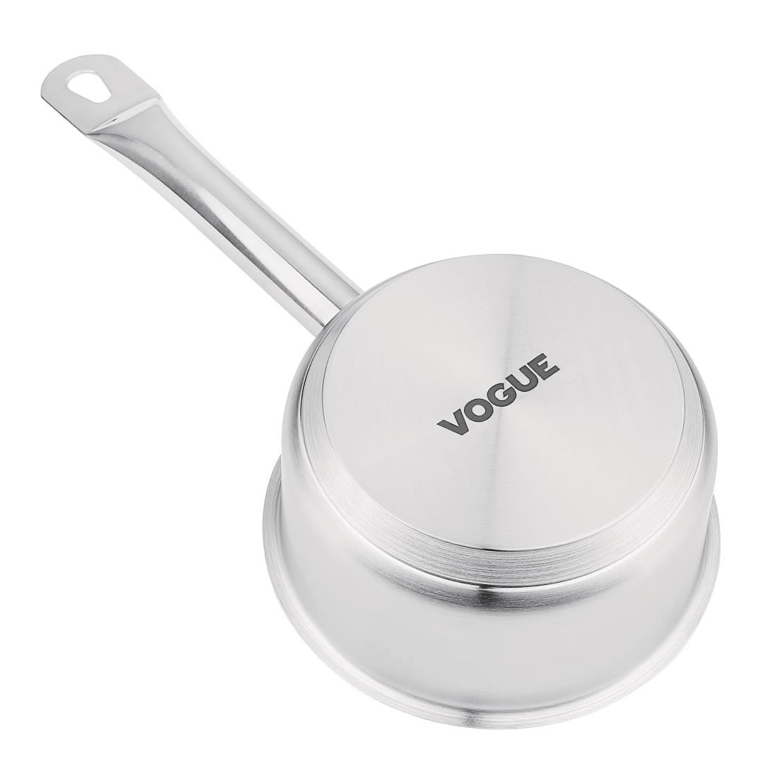 Back portion of Vogue Stainless Steel Saucepan 900ml