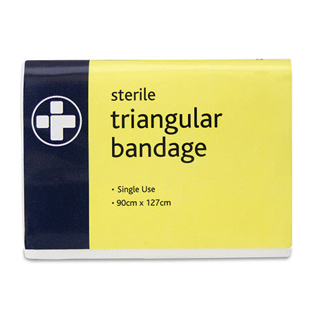 Triangular Bandage 90cm x 127cm Single Use Sterile