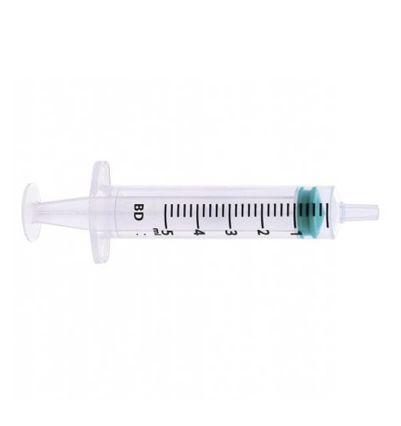 BD 5ml Luer Slip Syringe 10 x 10