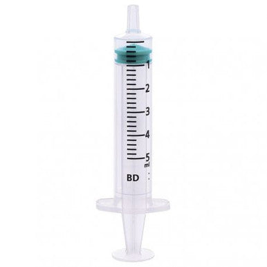 Luer Slip Syringe 5ml 10 Pack