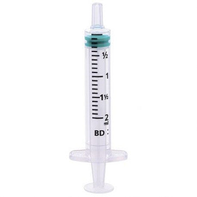 Luer Slip Syringe 2ml 10 Pack