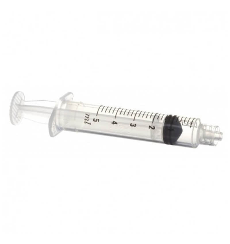 BD 5ml Luer Lok Syringe 12 x 10