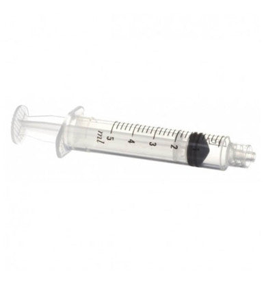 BD 5ml Luer Lok Syringe 12 x 10